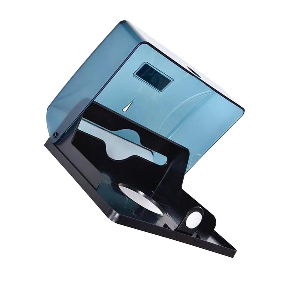 Tissue Box ABS Simple Large Capacity Space Saving Wall Mounted Tissue Holder for Hotel Toilet Home