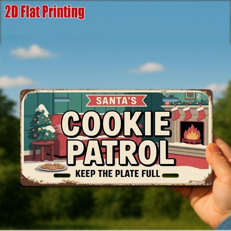 Motorcycle Souvenir License Plate, Metal Auto Wall Decor 15x30cm