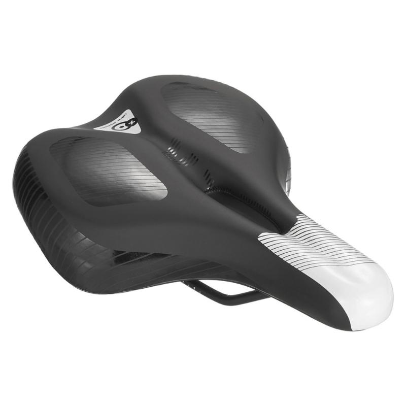 Oversized Cycling Saddles High Elastics Foams Antislip Saddles Breathable Saddles for Comfortable Cycling белый