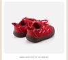 Spring 2026 Girls’ Soft Sole Walker Shoes - Non-Slip, Closed-Toe with Bow Detail
