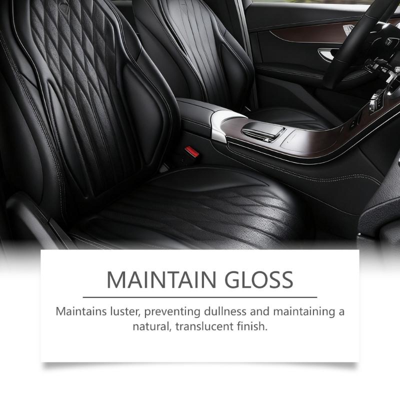 Nourishing Leather Conditioner for Preventing Cracks and Maintaining Softness In Household and Vehicle Leather Goods