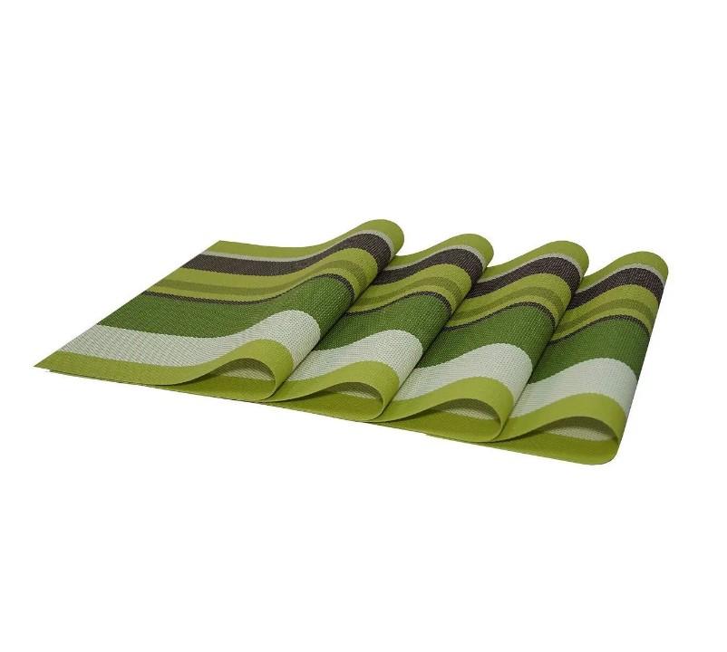 

Килимок для сервірування Wellamart, комплект з 4 шт., Зелений (Арт. 5065-3)