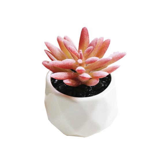 1 Adet Yapay Çiçek Etli Bitki Bonsai DIY Bahçe Ofis Ev Partisi Dekoru