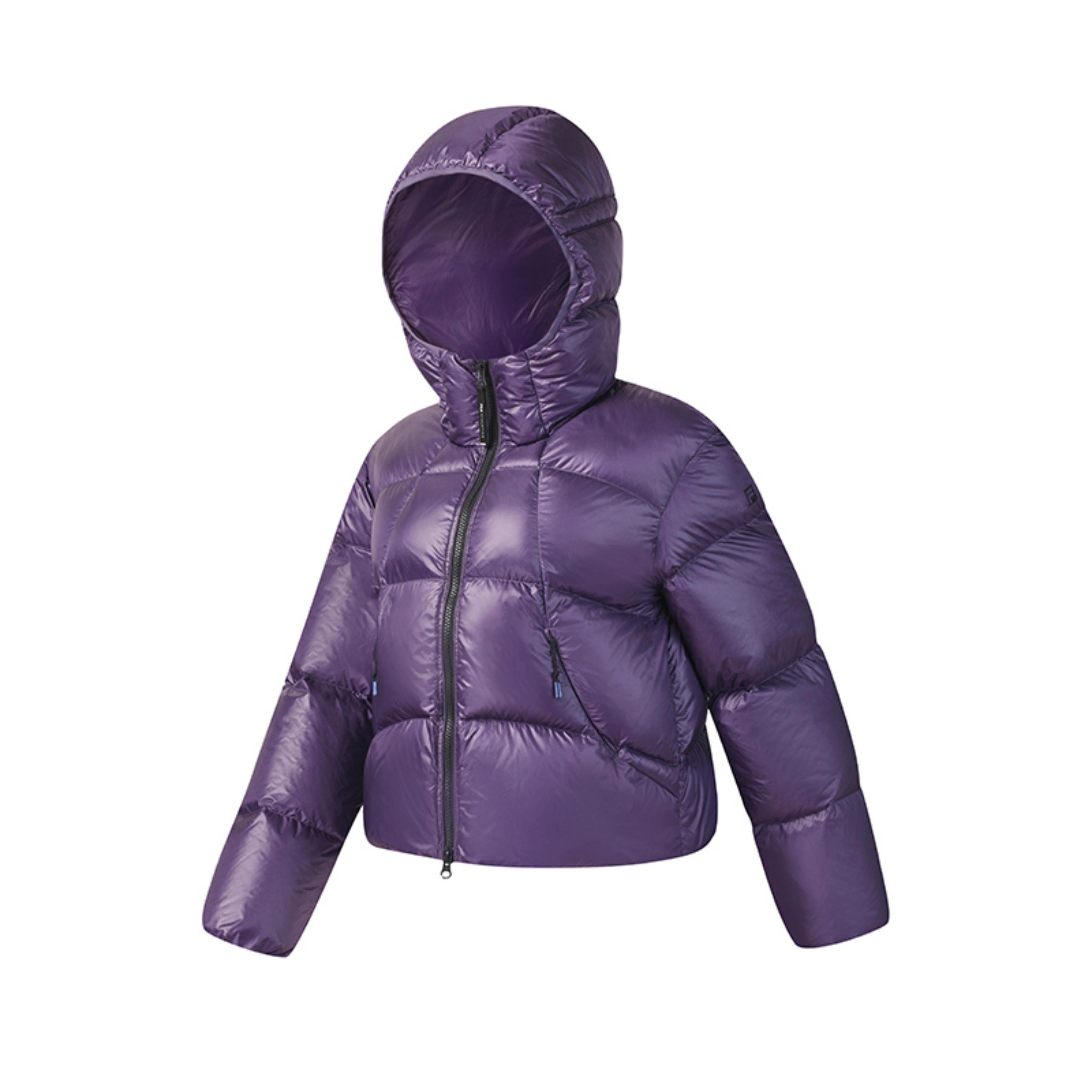 

FILA Fitness Minimalist Personality Trendy Fashion Sports Casual Comfortable Versatile Warm Goose Down Jacket Women outerwear Purple A11W541916FPU S
