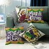 Mask Carnival Pillow Cover Digital Printing Living Room Bedroom Sofa Cushion Cushion Cover