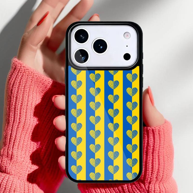 U=kraine Flag national emblem soft Phone Case for iPhone 17 Air 16e 15 14 13 Pro Max Back Cover for 12 11 Pro Coque