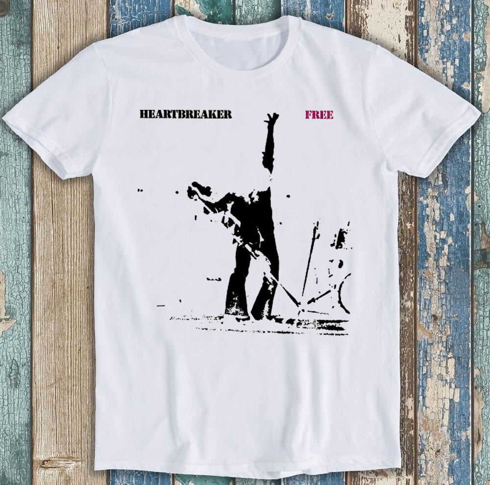 

Free 70s Rock Heartbreaker Music Funny Gift Tee T Shirt 620 XL