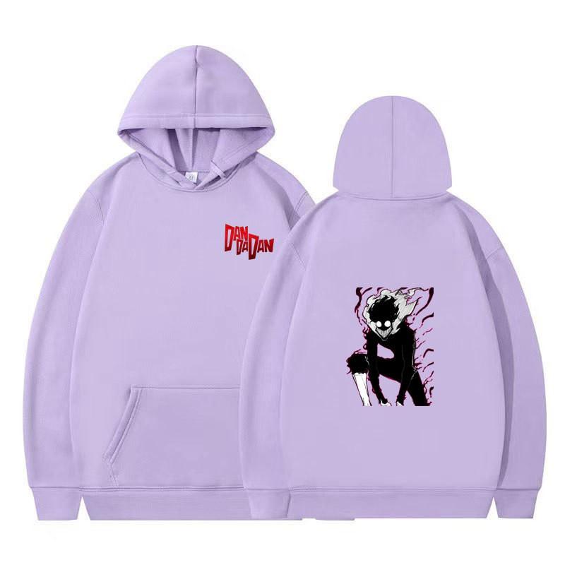Dandadan Anime Inspired Oversized Hoodie Men Women Streetwear Casual Sweatshirt Fall