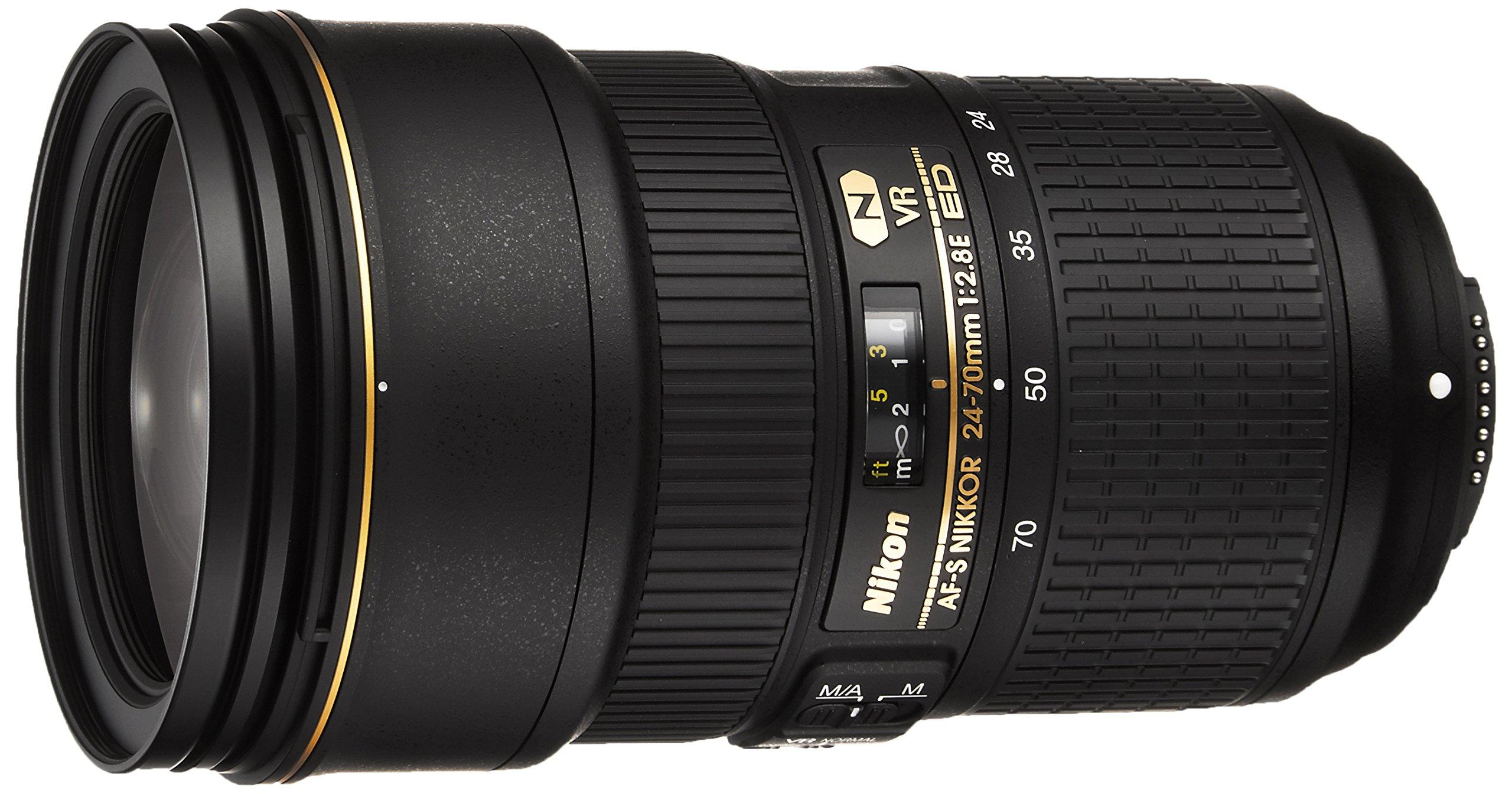 

Nikon standard zoom lens NIKKOR ED VR full size compatible AF-S 24-70mm f/2.8E
