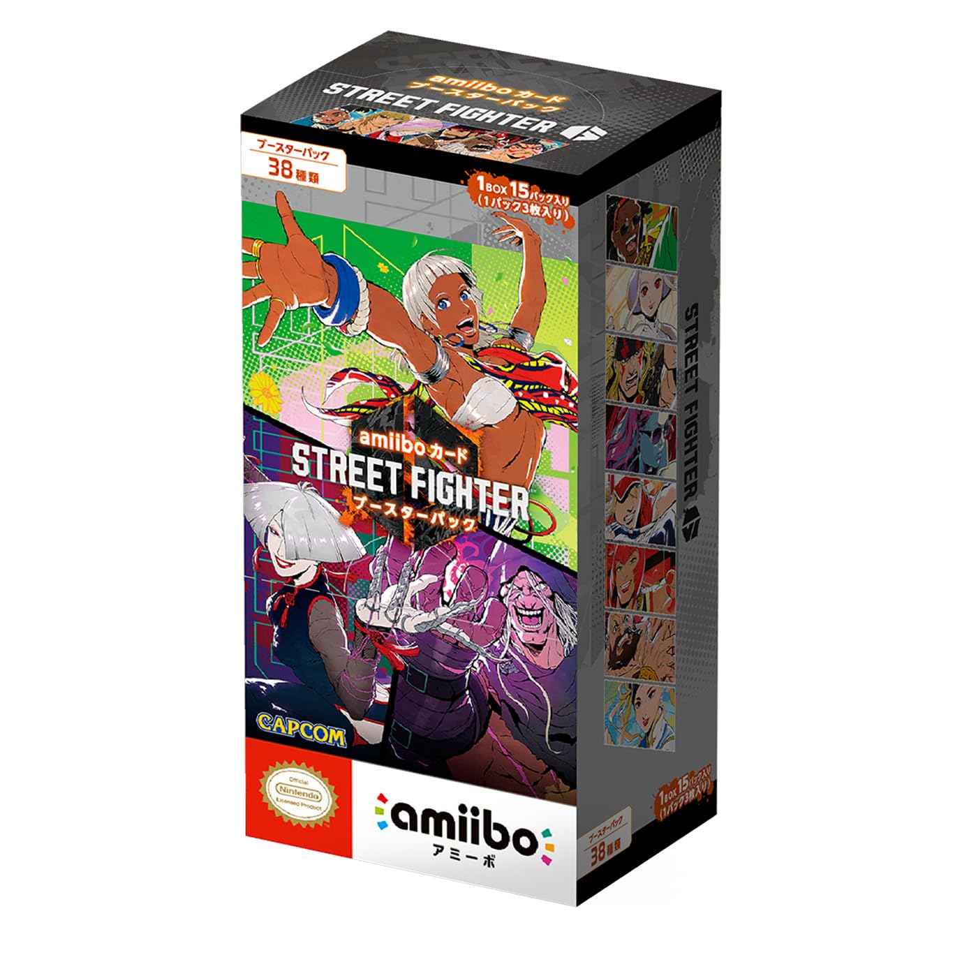 

Street Fighter 6 amiibo Card Booster Pack packs per (15 box)