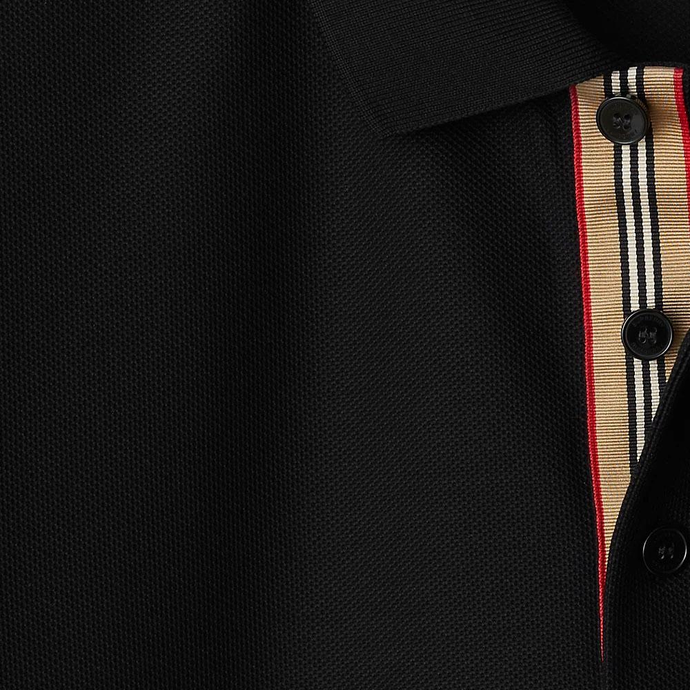 Burberry SS24 Polo Shirt Men's Black 80844361