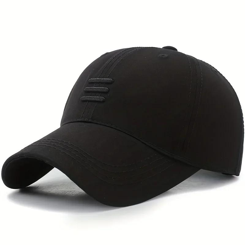 Unisex Three Horizontal Baseball Caps Spring Autumn Outdoor Sunscreen Hat Adjustable Casual Trucker Hats