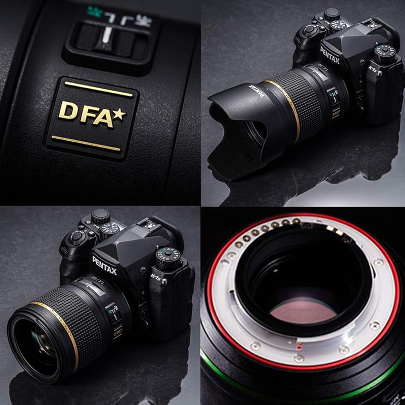 Pentax HD Pentax D FA 50mm 1.4 SDM AW Full Frame All-Weather Camera Lens, Black