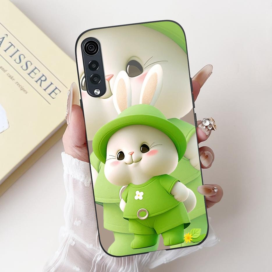 Für LG Velvet 5G Hülle LM-G900N Niedliche Cartoon Hülle Stoßfeste Weiche Silikon Handyhülle Für LG Velvet 5G UM LGVelvet Fundas Stoßfänger