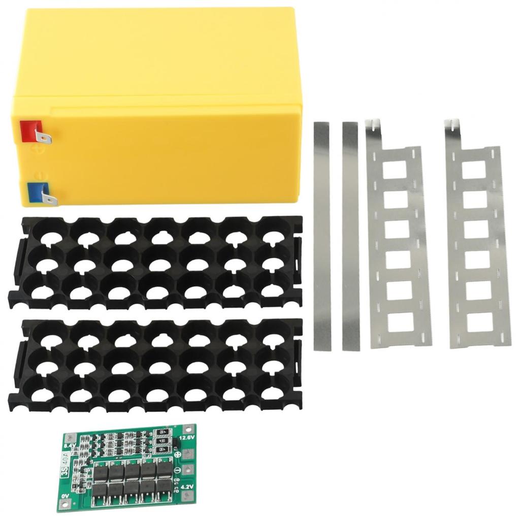 12V 7Ah Empty Box Battery Case Holder ABS PCB Board