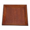 1Pc Square Wooden Sushi Dish Snacks Dried Cake Tray Dessert Plate for Home Tableware(#1)