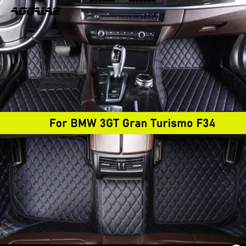 

Car Floor Mats For BMW 3GT Gran Turismo F34 2012- Auto Carpets Foot Coche Accessorie 2012-2023 3GT бежевый