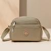 Damska torba na ramię z wieloma kieszeniami Lekka nylonowa torba crossbody dla mam w średnim wieku