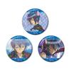 TV Anime Tsukuyomi Ikuto Holographic Can Badge Set of 3 "Shugo Chara!"