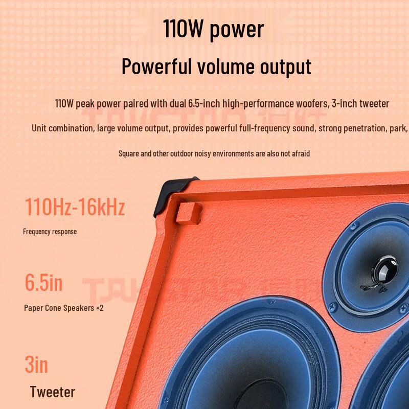 TAKSTAR OP-6 Portable Karaoke & Guitar Speaker