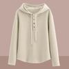 Velvet Sweater Women's Spring and Autumn High-end Hooded Top Western Style Age-reducing Long-sleeved Jacket