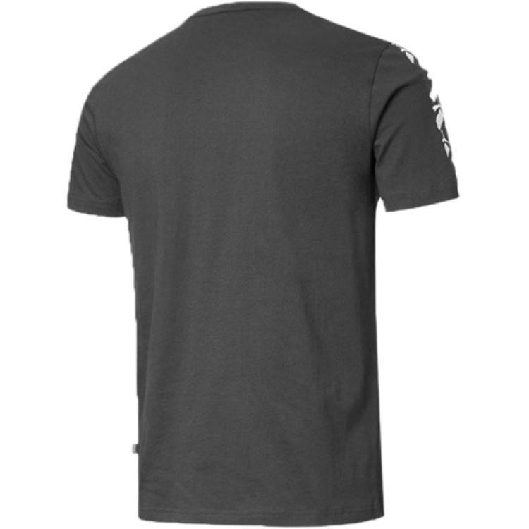 PUMA T Shirts Men's Black Crew Neck Moderate Straight Fit 583820-01