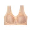 European Lace Front Buckle Plus Size Wireless Push-up Camisole Bra – Sexy Seamless with Beautiful Back Design