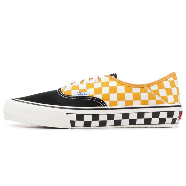 

Кроссовки унисекс Vans Authentic Surf Check Желтый Черный Подсолнух VN0A3MU6U6T
