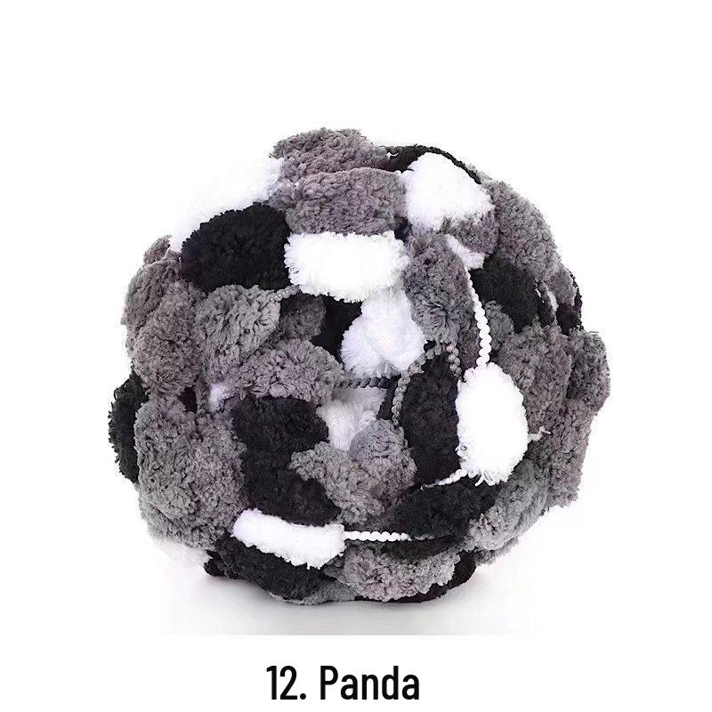 Dickes Woll-Perlgarn für handgestrickte Sofa- und Autositzkissen