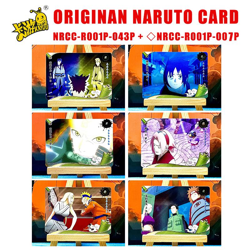 KAYOU Genuine Naruto MR UR SP SSR SR R PTR Cards Ninja Age N Edition Anime Itachi Sasuke Kakashi Complete Set Collection Card