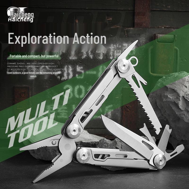 Multi-Function Claw Hammer & Life-Saving Pliers for Outdoor Use