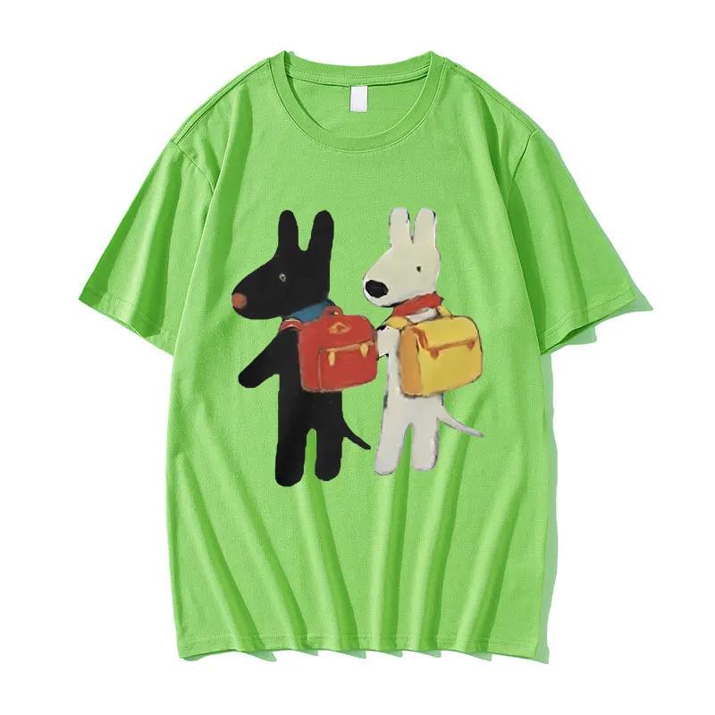 

Gaspard and Lisa Best Friend Afterschoo Baby Graphic Tshirt Men Women Vintage Casual T Shirts Male Funny Cartoon Tshirt Tops 4XL