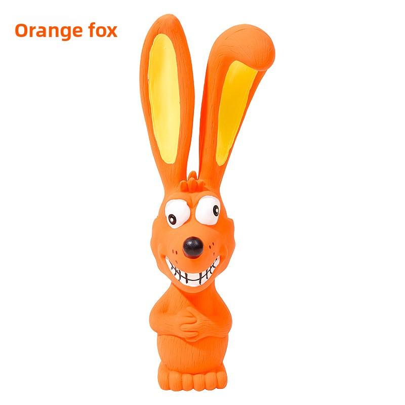 Pet Latex Toy Animal-shaped Latex Toy Squeaking Pig Head Ball Hedgehog Teething Toothbrushing Pet Toy