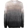 SS22 Sweaters Men's Gray Crew Neck Moderate OMHE098S22KNI0011710