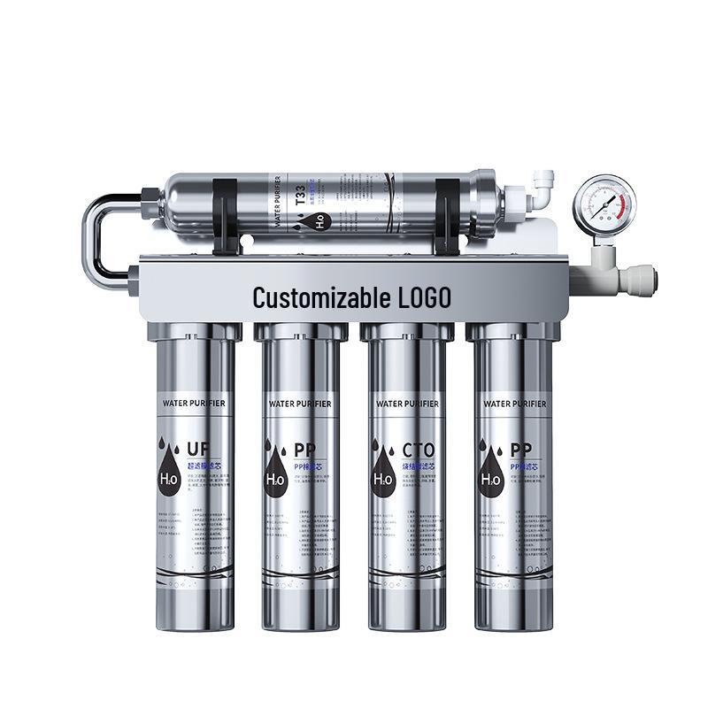 Stainless Steel 5-Level Under-Sink Tap Water Filter & Purifier for Household Kitchen