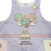 Atelier Momo and Momo Capybara-san Sanrio Characters Apron, Open Back, Purple, Women's, Sizes M-L, KPA44109-52