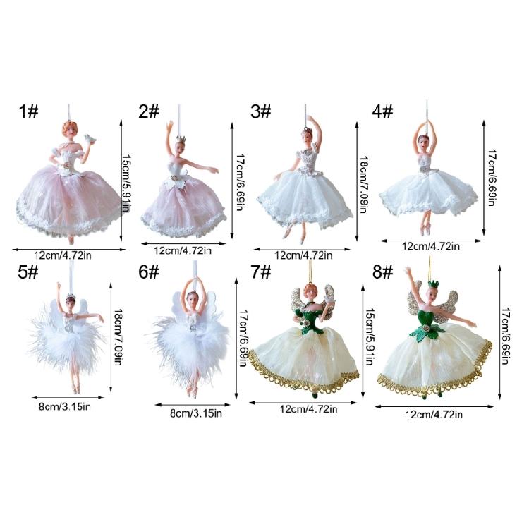 Ballettänzer Hängender Anhänger Für Weihnachtsbaum Feiertagsornament Saisonale Heimdekoration
