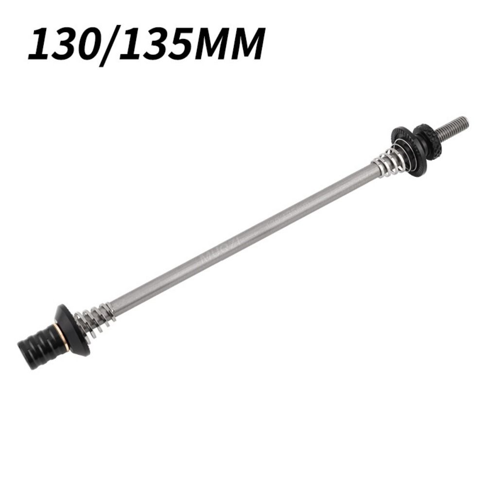 

130-135mm Bicycle Quick Release Lever 74mm/85mm/100mm Bicycle Steel Skewers MTB 130-135-Black