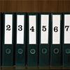 5 Sheets Arabic Number Stickers 1 Inch Number Stickers Waterproof Vinyl Self-Adhesive Removable Office Home Cup Decoration Lable