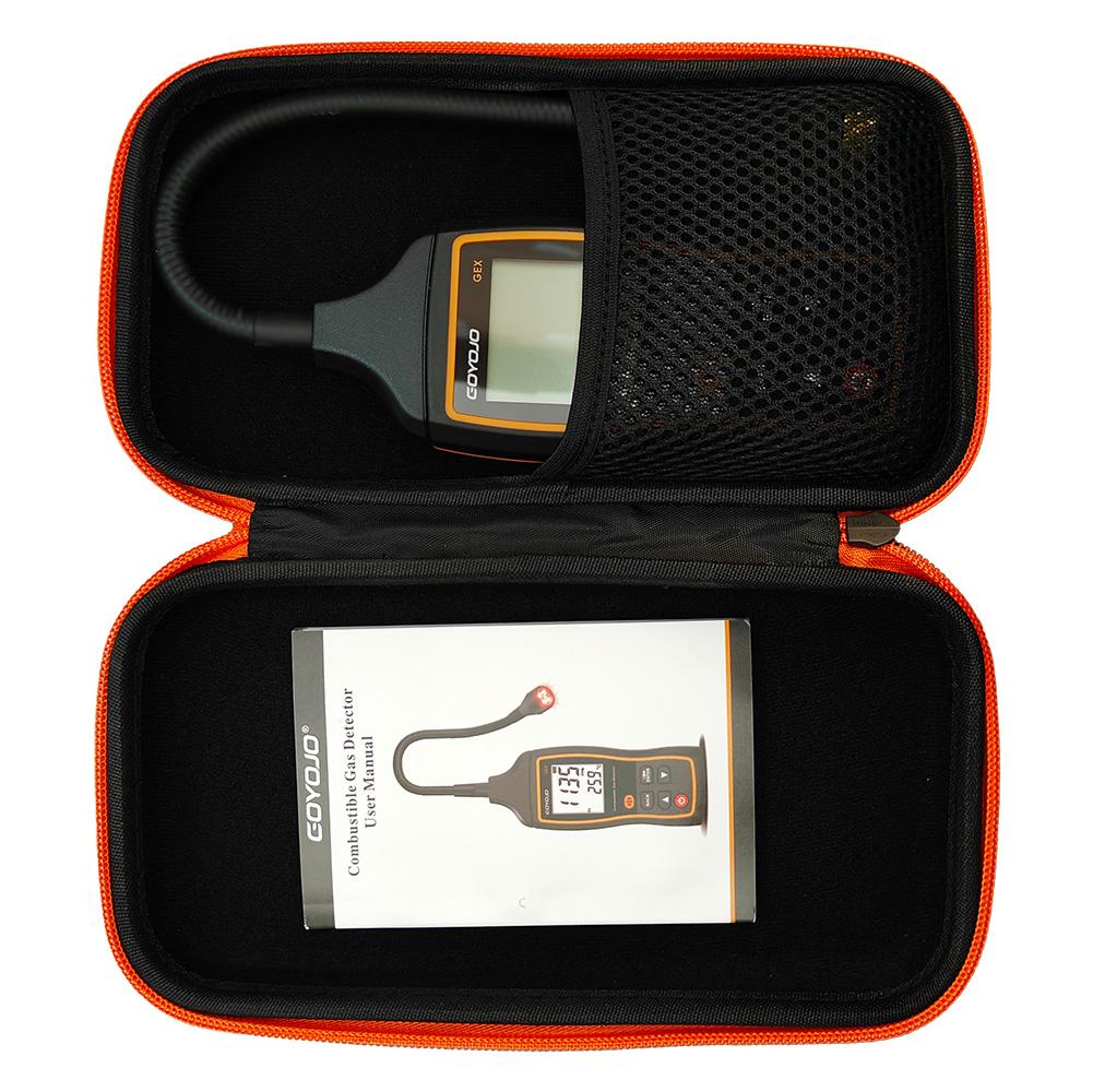 Brennbares Gasleckdetektor-Analysator Methan Entzündlich 9999PPM 100% UEG Brennbarer Naturtester LCD Ton- und Lichtalarm