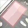 Bathroom Slip-resistant Mat Modern Minimalist Washroom Door Area Entry Foot Mat Diatom Mud Mat Durable Durable Useful