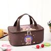 Cartoon Insulated Lunch Bag With Aluminum Foil For Students And Kids