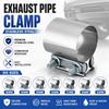 Universal Exhaust Pipe Clamp 40/45/50/55/57/60/63mm Exhaust Clamp Hose Clamp  Car Exhaust System