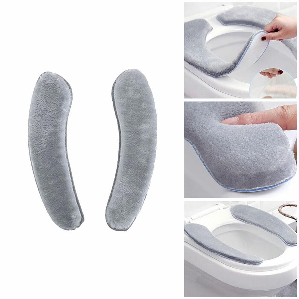 

2PCS Toilet Seats A Slice 38*10cm Washable And Reusable