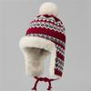 Wool Hat Women'S Season Thickened Warm Face Small Ear Protection Plush Hat Riding Cold Cover Lei Feng Hat