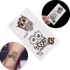 Waterproof Cartoon Owl Cute Temporary Decal Fake Tattoo Sticker Body Art Decor