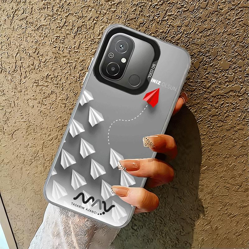 

Бумажный Самолет Лодка Мечта Ударопрочный Чехол для Телефона для Xiaomi Poco X7 X6 X5 X3 Pro F7 Ultra M8 Redmi 15C 15 14C 13C 12C 10C 13 12 1 Xiaomi Poco F7