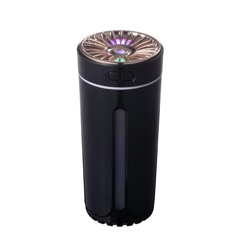 Car Humidifier & Air Purifier Aroma Diffuser with Interior Light & Odor Eliminator