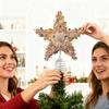 Christmas Tree Star Topper Light Up Festive Decoration Tree Top Decoration Ornament For Homeowners DIY Enthusiasts Apartment