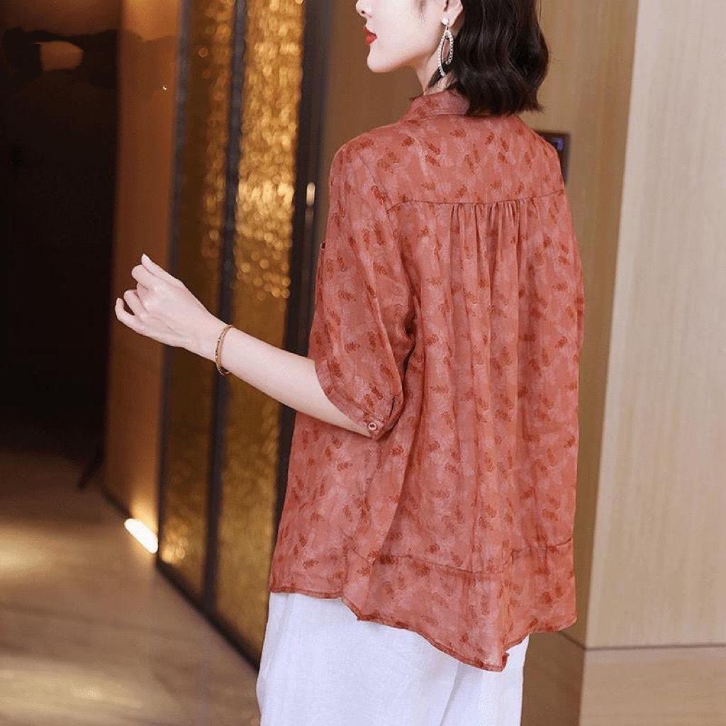 

Весенне-летние женские однотонные повседневные шифоновые блузки с длинными рукавами, рубашки с v-образным вырезом, модные топы, Blusas большого размера M